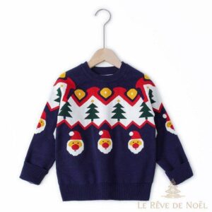 pull de Noël moche enfant