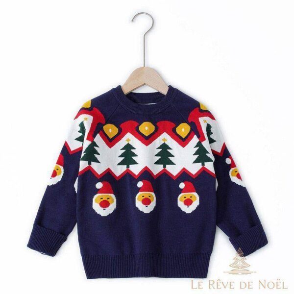 pull de Noël moche enfant