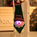 cravate festive de noellumineux