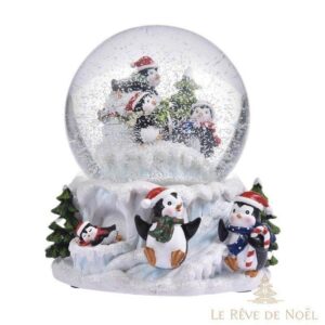 boule à neige pingouin