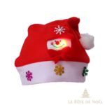 Bonnet festif illuminé