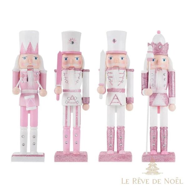 Casse noisette Noël rose