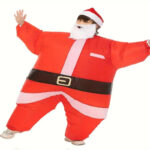 Costume Pere de Noel en pleine fête