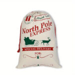 design postal sac de noellumineux