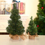 Sapin artificiel en toile de jute