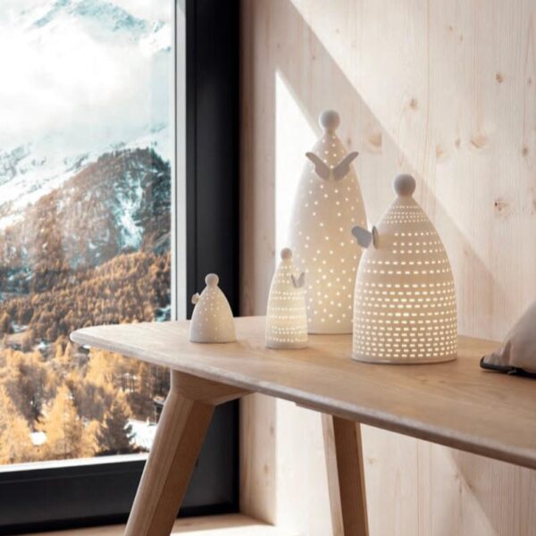 Ange Lumineux en Porcelaine - noellumineux décoratif