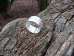 Bague ajustable Sutra du Coeur argent