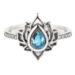 bague epanouissement fleur de lotus