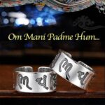 bague argent Om Mani Padme Hum