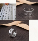 bague spirituelle argent