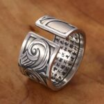 Bijou Sutra Bouddhiste argent
