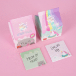design féerique bloc mémo licorne