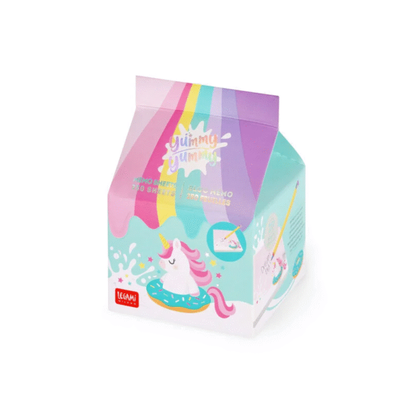 bloc mémo licorne noellumineux