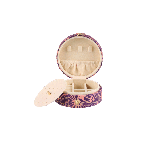 boîte à bijoux ronde sauvage
