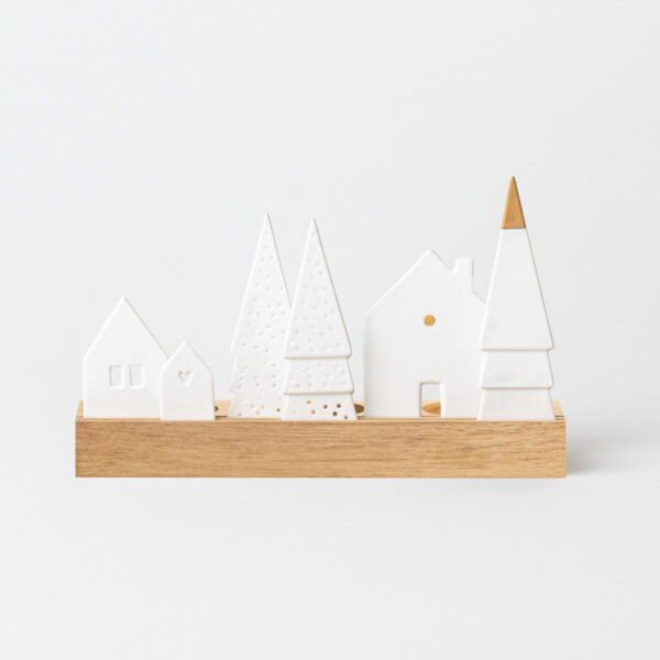 Photophore Village de Noël noellumineux