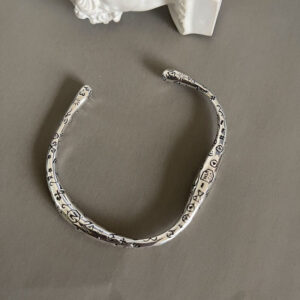 bracelet jonc en argent 925 sterling