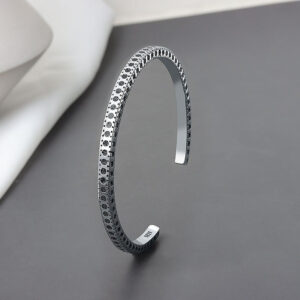 bracelet jonc en argent 925 sterling Tara