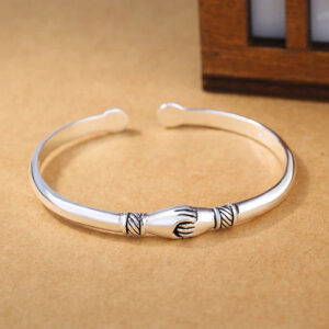bracelet jonc Union NARA argent