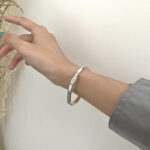 jonc en argent 925 sterling NISHIKI