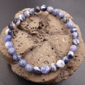 bracelet en sodalite naturelle
