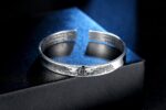 bracelet artisanal en argent Fleur de Lotus
