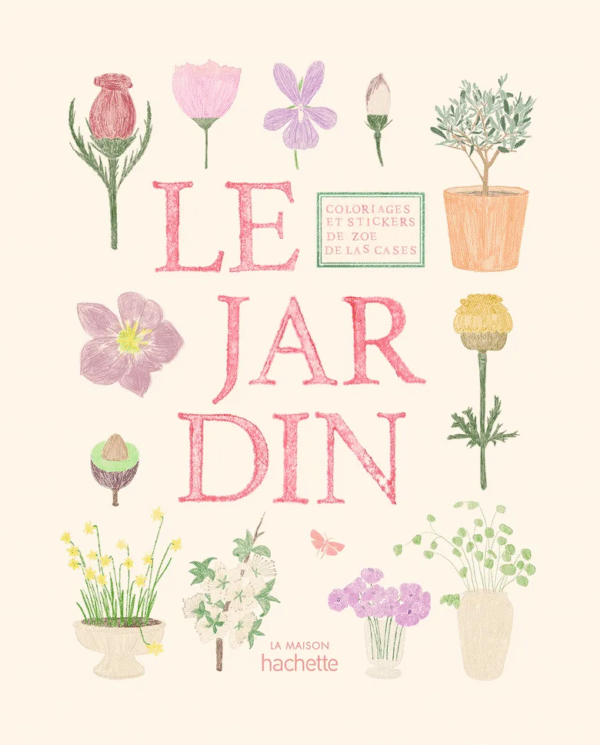 Le Jardin – Cahier de Coloriages