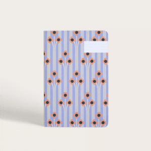 carnet POP avec design floral