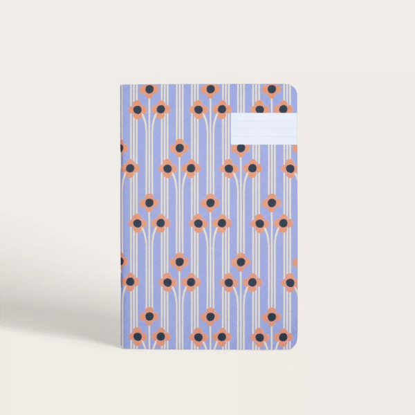 carnet POP avec design floral