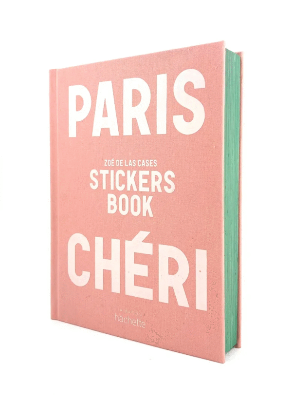 carnet de stickers Paris Chéri