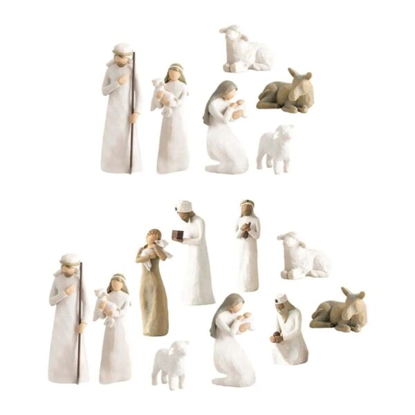 Crèche de Noël personnage