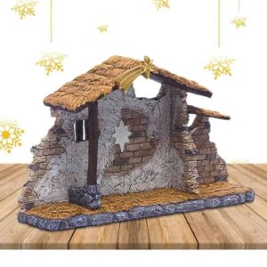 crèche de noellumineux vide