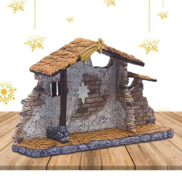 crèche de noellumineux vide