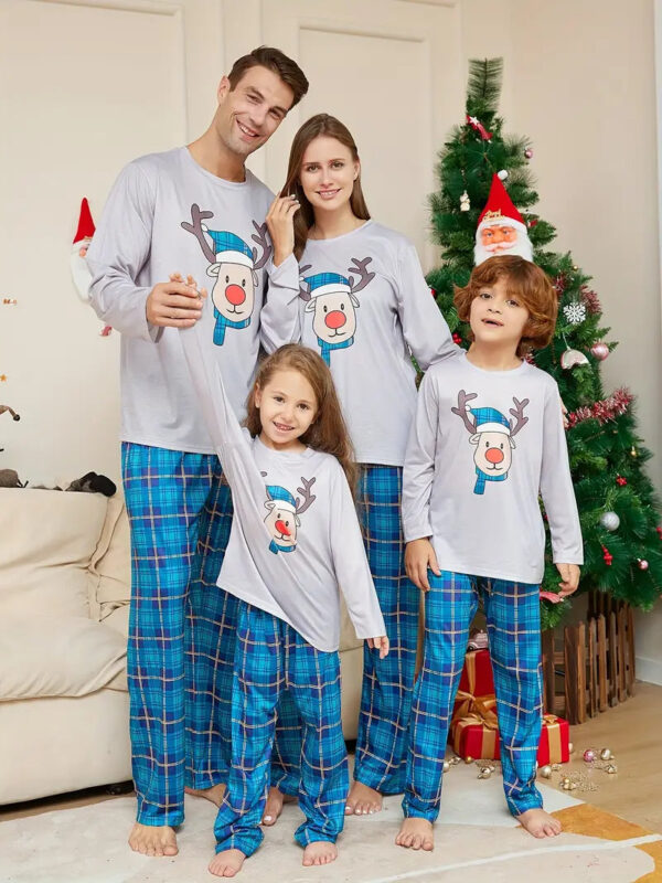 tenue de nuit Noel famille