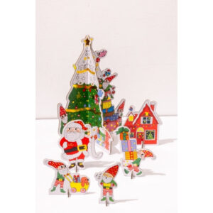 Décor de Noël 3D à Colorier – Le Sapin de Noël - noellumineux