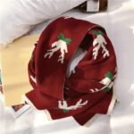 Écharpe festive pour noellumineux
