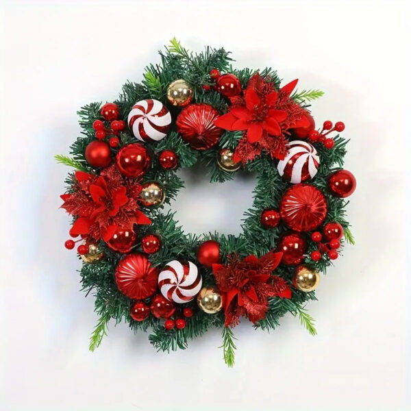couronne de Noel entrée