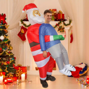 costume gonflable pere noel