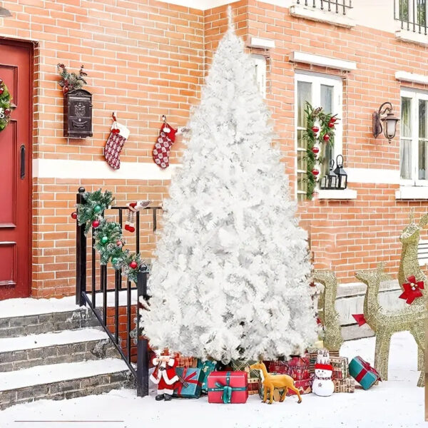sapin de noel blanc artificiel