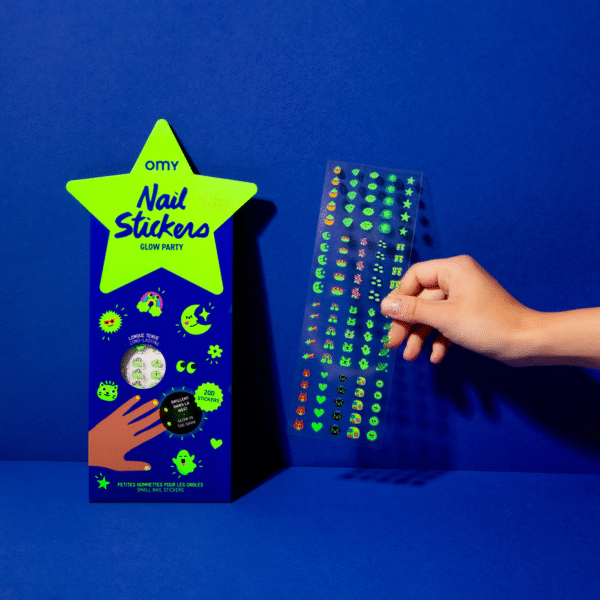 Gommettes Ongles Enfant Glow Party