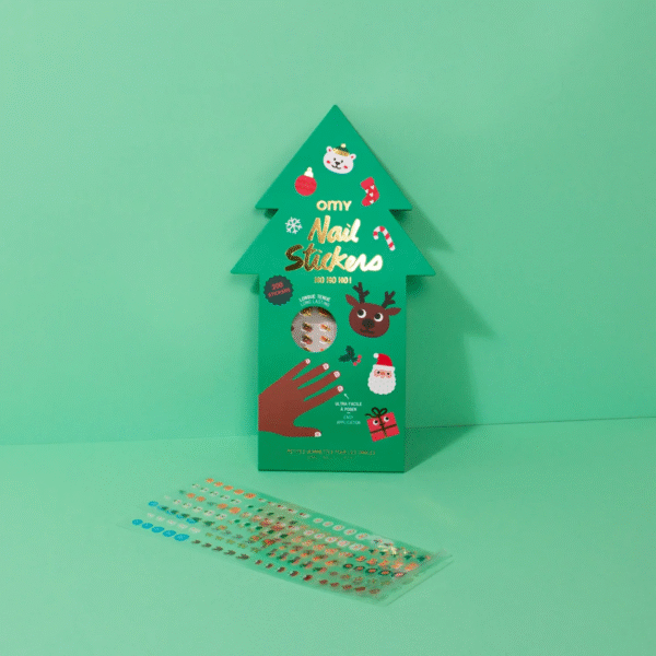 gommettes ongles enfant Noël OMY