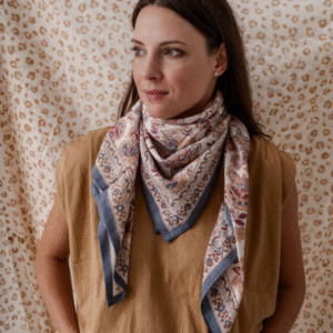 foulard élégance indienne