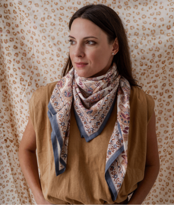 foulard élégance indienne