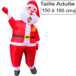 Magie de Noel avec costume gonflable