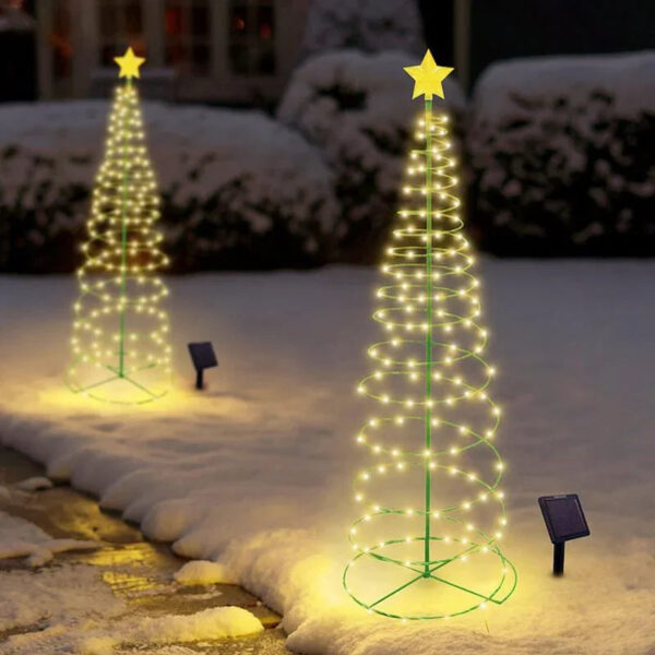 Sapin Lumineux de Noël Extérieur illuminé