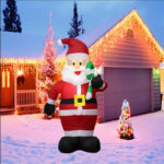 Decor noellumineux Pere Noel