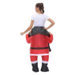Déguisement gonflable de Pere Noel