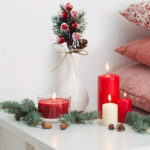 Ambiance chaleureuse avec Deco Noel Houx
