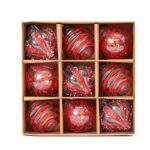 Décoration sapin Boule de Noel verre