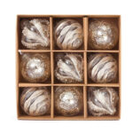 Ambiance festive Boule de Noel verre