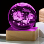 moment magique boule de noellumineux